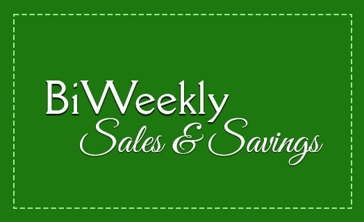 BiWeekly Sales & Rewards Specials